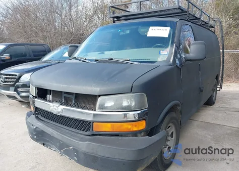 2012 Chevrolet Express 2500 Work Van z USA, uszkodzony, nr VIN 1GCWGFCG7C1121205